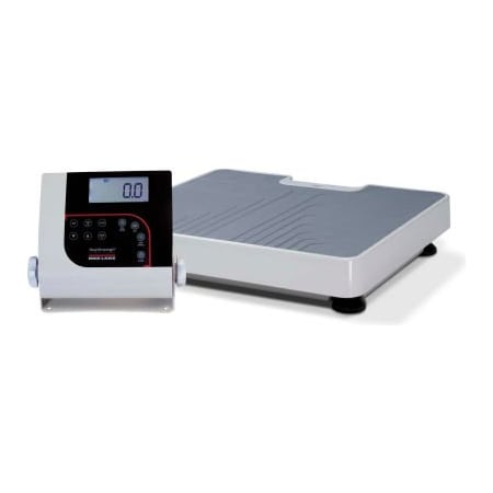 Rice Lake Weighing Systems Rice Lake 150-10-7 Digital Floor-Level Physician Scale, 550 lb x 0.2 lb 121304